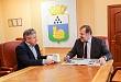 Сергей Путмин и Валентин Поспелов обсудили перспективы развития СМИ в районе